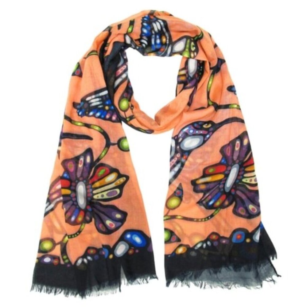 Oscardo Canada Fairy Fantasy First Nation Aboriginal Hummingbird Eco Scarf